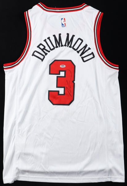 Andre Drummond Signed Chicago Bulls Nike Jersey (PSA) 2xNBA All-Star 2016 & 2018