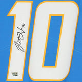Justin Herbert Autographed LA Chargers Powder Blue Nike Limited Jersey Fanatics