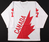Marcel Dionne Signed Team Canada Jersey Inscribed "HOF 92" (JSA COA) L.A. Kings