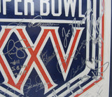 NFL HOFers + Greats Multi-Autographed (30+) 20x24 Matted Poster JSA LOA 210089