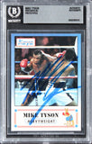 Mike Tyson Authentic Signed 1992 Kayo Prototypes #5 Card Autographed BAS Slabbed