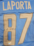 SAM LaPORTA AUTOGRAPHED SIGNED PRO STYLE XL CUSTOM JERSEY w/ BECKETT QR