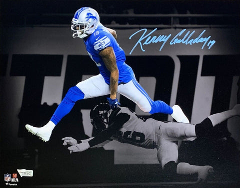 Kenny Golladay Detroit Lions Signed 11x14 Spotlight Photo Autograph Fanatics COA