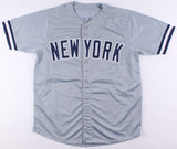 Johnny Damon Signed New York Yankees Road Jersey (JSA COA) 2xSeries Champions