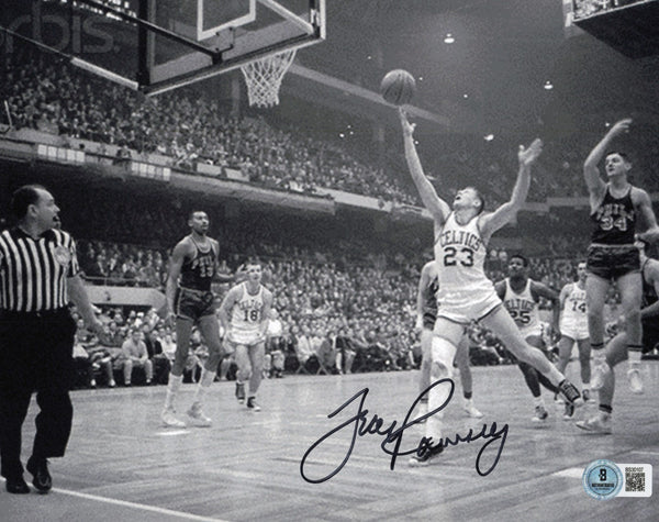Frank Ramsey Autographed 8x10 Photo Boston Celtics Beckett BAS QR #BS30107
