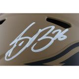 Saquon Barkley Autographed Philadelphia Eagles Pro 23 STS Helmet Beckett 49051