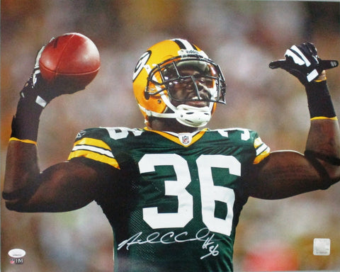 Packers NICK COLLINS Signed 16x20 Photo #4 AUTO - SB XLV CHAMP - Pro Bowl - JSA