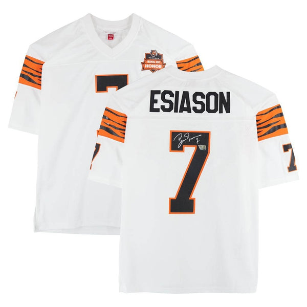 Boomer Esiason Autographed Bengals Mitchell & Ness 1984 Legacy Jersey Fanatics