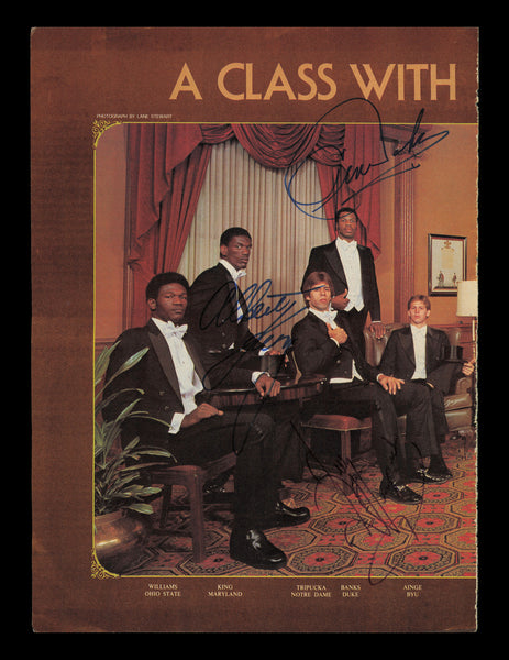 Albert King, Gene Banks & Kelly Tripucka Autographed 8x11 Magazine Photo 237971