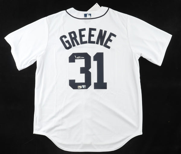 Riley Greene Signed Detroit Tigers Nike Jersey (Fanatics) 2xAll Star Outfielder