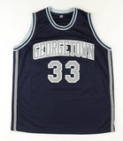 Alonzo Mourning Signed Georgetown Hoyas Jersey (JSA) #2 Overall Draft Pick 1992