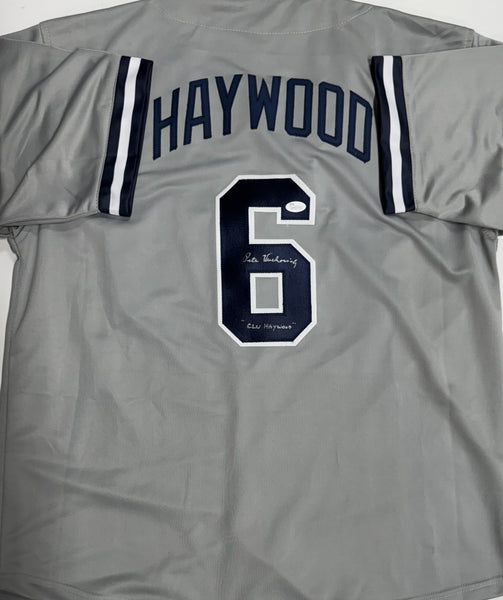 PETE VUCKOVICH Signed Custom "Clu Haywood" Yankees "Major League" Jersey - JSA