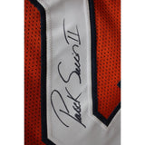Patrick Surtain Autographed/Signed Pro Style Orange 2024 Jersey Beckett 48632