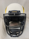 OMARION HAMPTON SIGNED LOS ANGELES CHARGERS LUNAR ECLIPSE SPEED AUTHENTIC HELMET