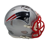 Rob Gronkowski Signed New England Patriots Speed NFL Mini Helmet