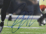 Jacoby Jones Signed/Autographed 11x17 Photo Baltimore Ravens JSA 190453