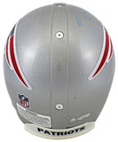 Patriots Tom Brady Authentic Signed Full Size Proline Helmet Tri Star #7718274