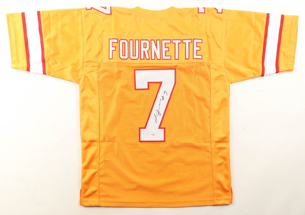Leonard Fournette Signed Tampa Bay Buccaneers Creamsicle Jersey (JSA) Running Bk