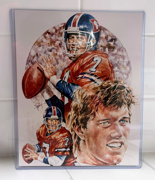 John Elway Denver Broncos 8x10 Football Photo Collage