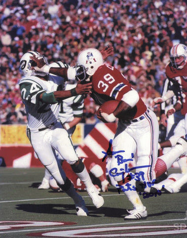 Sam Bam Cunningham Autographed 8x10 Photo New England Patriots SKU #245821