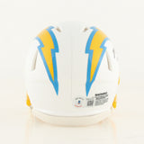 Mike Williams Signed Los Angeles Chargers Mini Helmet (Beckett) 2017 1st Rnd Pck