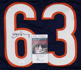 Jay Hilgenberg Signed Chicago Bears Jersey (JSA COA) Super Bowl XX Champ/ Center