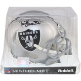 Tim Brown Autographed/Signed Oakland Raiders Mini Helmet Fanatics 51867