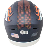 Patrick Surtain Autographed Denver Broncos Midi Helmet Beckett Witness 53158