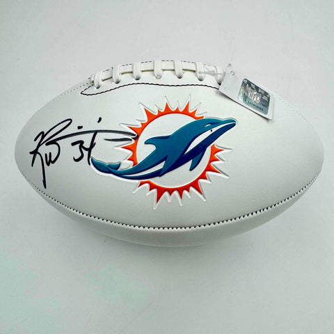 Autographed/Signed Ricky Williams Miami Dolphins FS Logo Football Fanatics COA