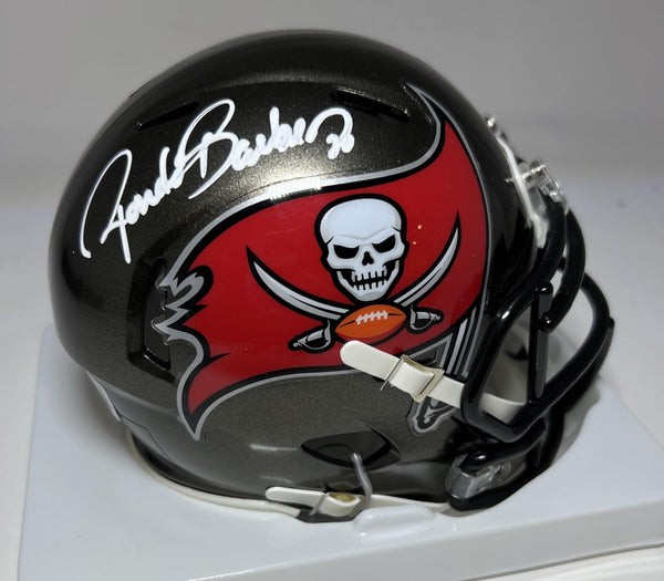 RONDE BARBER Signed Riddell Speed Mini Helmet - Tampa Bay Buccaneers NFL - BAS