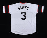 Harold Baines Signed Chicago White Sox 1983 Throwback Jersey "HOF 19" (PSA COA)
