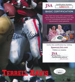 Terrell Davis Georgia Signed/Autographed 8x10 Photo JSA 166929