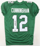 Randall Cunningham Signed Philadelphia Eagles Jersey (Beckett) 4xPro Bowl Q.B.