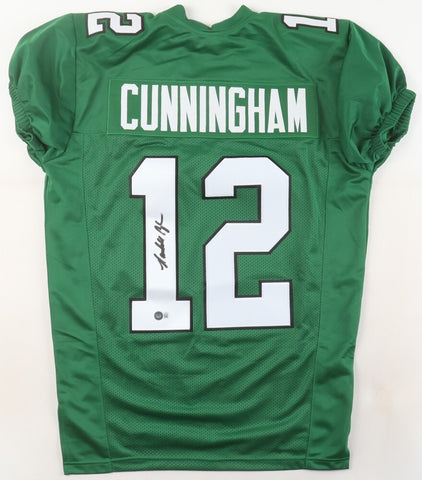 Randall Cunningham Signed Philadelphia Eagles Jersey (Beckett) 4xPro Bowl Q.B.