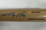 Brewers COREY HART Signed Louisville Slugger Blond Bat AUTO - BAS