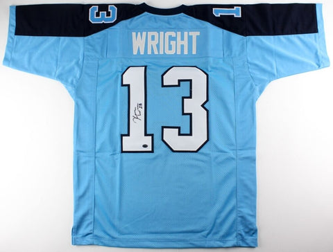 Kendall Wright Signed Titans Jersey (GTSM) Chicago Bears Wide Reciever 2017