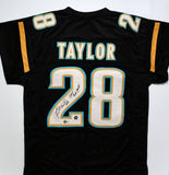 Fred Taylor Autographed Black Pro Style Jersey w/11,695 Rush Yds.-Beckett W Holo