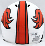 Peyton Manning Autographed Denver Broncos Lunar Speed Mini Helmet-Fanatics