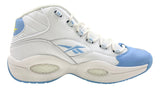 Allen Iverson 76ers Signed Left Reebok Question Mid Blue Shoe JSA ITP