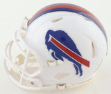 Andre Reed Signed Buffalo Bills Riddell Mini Helmet (JSA COA) HOF Wide Receiver