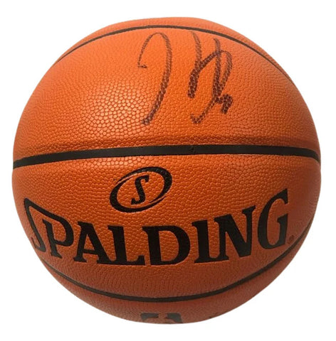 Kenneth Faried Denver Nuggets Autographed Basketball JSA COA