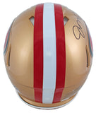 49ers Joe Montana Authentic Signed Full Size Speed Proline Helmet JSA Witness