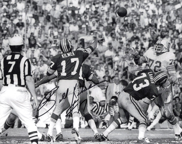 Billy Bill Kilmer Autographed Signed 8x10 Photo Washington Redskins SKU #247408