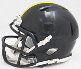 DARNELL WASHINGTON AUTOGRAPHED STEELERS BLACK SPEED MINI HELMET BECKETT WITNESS