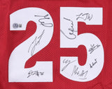 2025 Alabama Crimson Tide Team-Signed Jersey By 9 /Beckett/ Sears, Youngblood +7