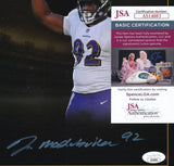 Justin Madubuike Autographed 8x10 Photo Baltimore Ravens JSA 186483