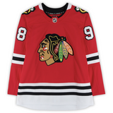 Connor Bedard Autographed Blackhawks Authentic Premium Red Jersey Fanatics