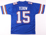 Tim Tebow Signed Florida Gators Jersey "07 Heisman" (Tebow) 2xBCS National Champ