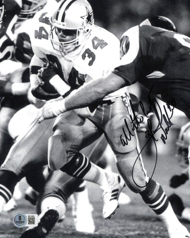 Herschel Walker Autographed 8x10 Photo Cowboys All the best Beckett QR #BS12855