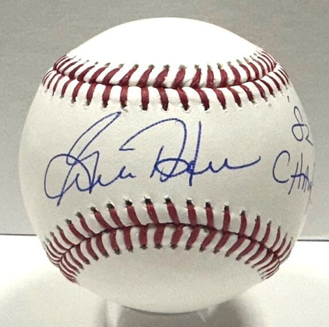 Brewers GORMAN THOMAS Signed Official MLB Baseball AUTO w/ "'82 AL Champs" - JSA